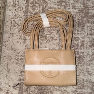 Telfar Beige Mini Bag